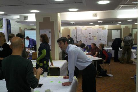 Action planning at one of the RHPP2 workshops